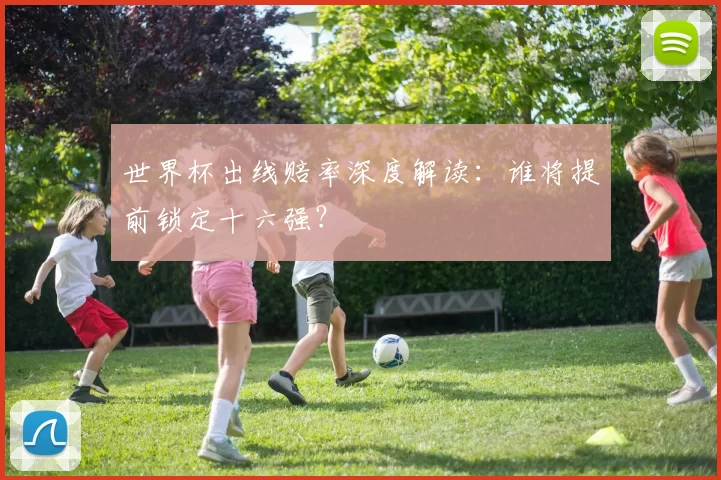 世界杯出线赔率深度解读:谁将提前锁定十六强?